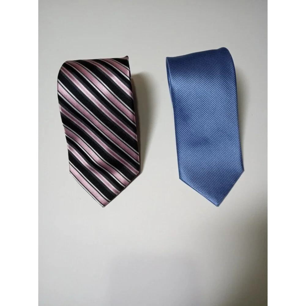 BRUNO PIATELLI Blue Silk Tie. Multi Tie.